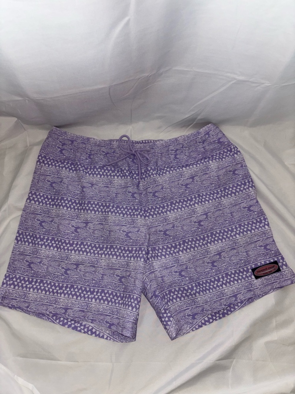 New Purple Mens Vineyard Vines Swim Trunks